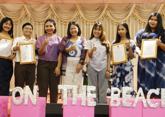นักศึกษาโปรแกรมวิชาการศึกษาปฐมวัย มหาวิทยาลัยราชภัฏกำแพงเพชร จัดกิจกรรมเลี้ยงส่งอำลารุ่นพี่