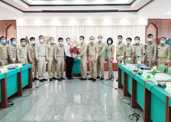 นายกเทศมนตรีตำบลท่ามะเขือ แถลงนโยบายการทำงาน เพื่อพัฒนาท้องถิ่นให้มีความเจริญก้าวหน้าและทันสมัย 