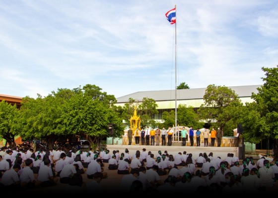 นายอำเภอลานกระบือ ตรวจเยี่ยมการจัดการเรียนสอนโรงเรียนลานกระบือวิทยา