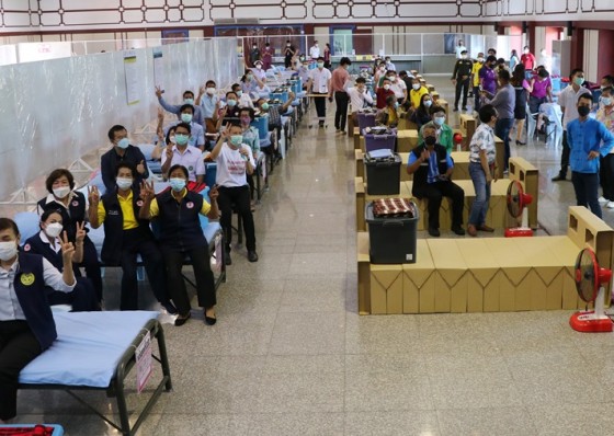 โรงพยาบาลสนามอำเภอคลองขลุง พร้อมเปิดใช้งานรองรับผู้ป่วยโควิด-19 