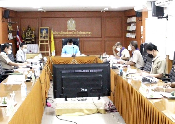 กำแพงเพชร ประกวดระเบียบแถวลูกเสือ เนตรนารี แบบนิวนอร์มอล