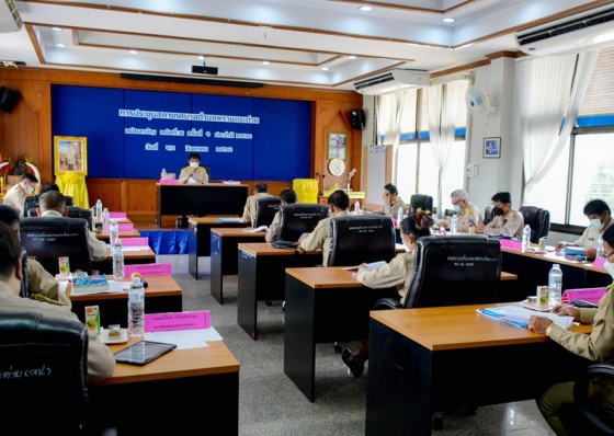 ทต.พรานกระต่าย ประชุมพิจารณางบปรับปรุงผิวจราจร ถนนประเวศไพรวัน 