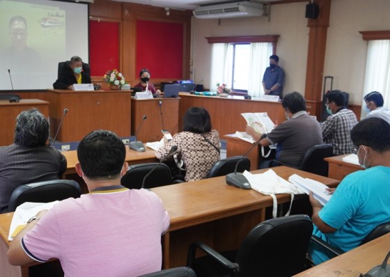การรถไฟแห่งประเทศไทย ประชุมหารือมาตรการป้องกันและแก้ไขผลกระทบสิ่งแวดล้อม ที่ตำบลสระแก้ว