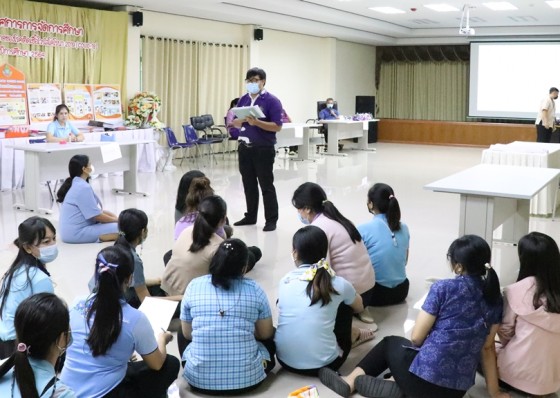 ศูนย์การศึกษาพิเศษฯ กำแพงเพชร ซ้อมแผนเผชิญเหตุ กรณีพบผู้ติดเชื้อโควิด-19 ในสถานศึกษา