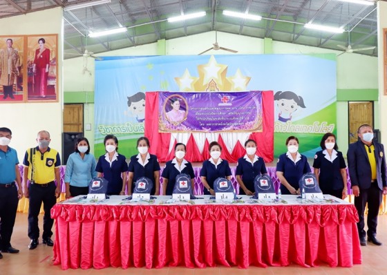เหล่ากาชาด จ.กำแพงเพชร ลงพื้นที่คลองลาน ส่งเสริมพัฒนาการพูด อ่าน เขียนภาษาไทย 