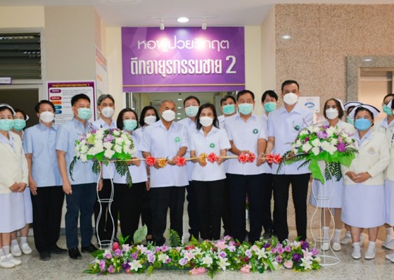 โรงพยาบาลกำแพงเพชรเปิดหอผู้ป่วยวิกฤตอายุรกรรมชาย 2 เพื่อรองรับผู้ป่วยวิกฤตที่มีจำนวนเพิ่มขึ้นและตอบสนองนโยบายระบบการดูแลรักษาผู้ป่วยข้างต้นอย่างต่อเนื่อง