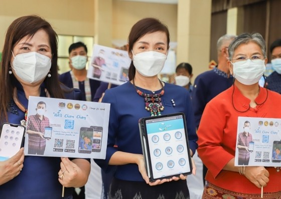 พช.กำแพงเพชรเปิดโครงการมหกรรมการออม ลดความเหลื่อมล้ำของประชาชน ร่วม Kick Off และติดตั้ง Application “CDD พกพา” และ “Click ชุมชน”