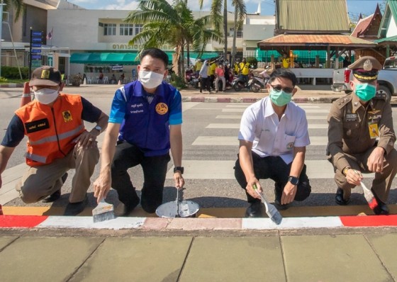 อำเภอคลองขลุง Kick off “การรณรงค์เพื่อลดอุบัติเหตุบริเวณทางข้าม”