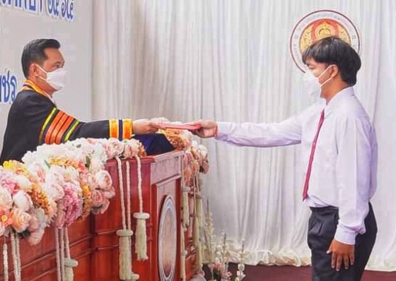 วท.กำแพงเพชร มอบใบประกาศนียบัตรให้ผู้สำเร็จการศึกษา ปี 2564 