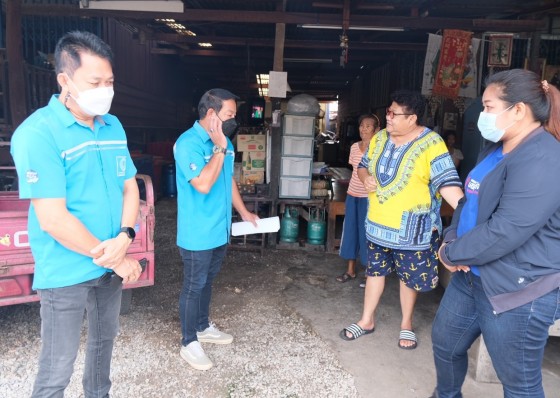 ผู้จัดการการประปาส่วนภูมิภาคสาขากำแพงเพชรลงพื้นที่สำรวจชาวบ้านไม่มีน้ำประปาใช้ชุมชนปิ่นดำริห์ 