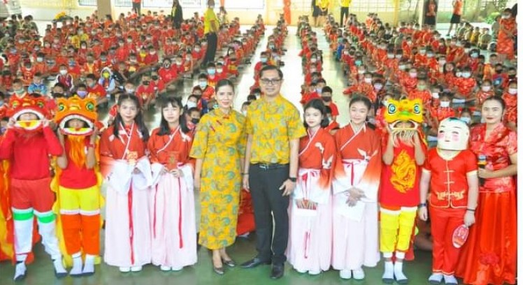 กิจกรรมเทศกาลตรุษจีน รร.เจริญสุขอุดมวิทยา