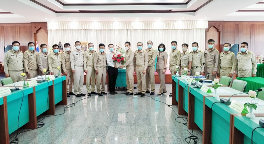 นายกเทศมนตรีตำบลท่ามะเขือ แถลงนโยบายการทำงาน เพื่อพัฒนาท้องถิ่นให้มีความเจริญก้าวหน้าและทันสมัย 