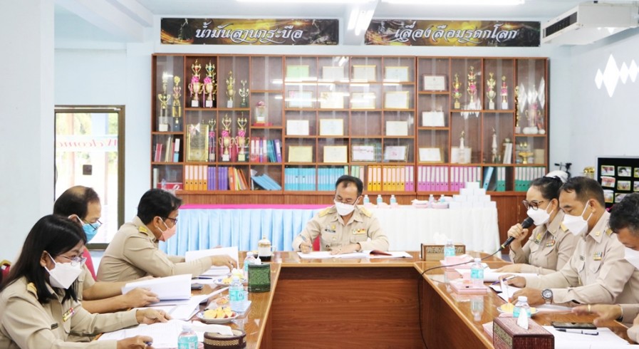 รร.นิคมสร้างตนเอง 1 (ทุ่งโพธิ์ทะเล) ประชุมประเมินความพร้อมขยายชั้นเรียน 